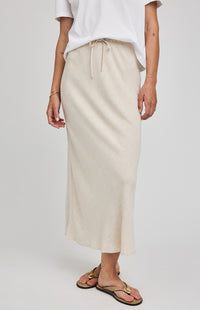 Cassia Linen Skirt|color:Linen