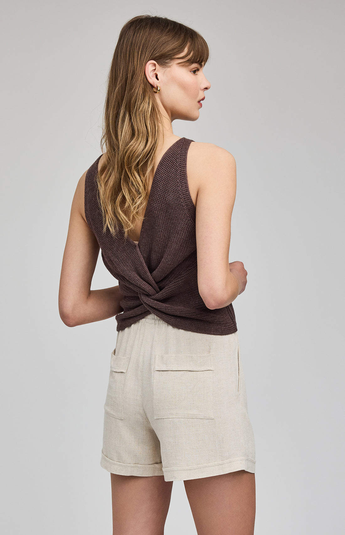 Juno Shorts|color:Linen