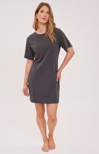 Cindy T-Shirt Dress|color:Black