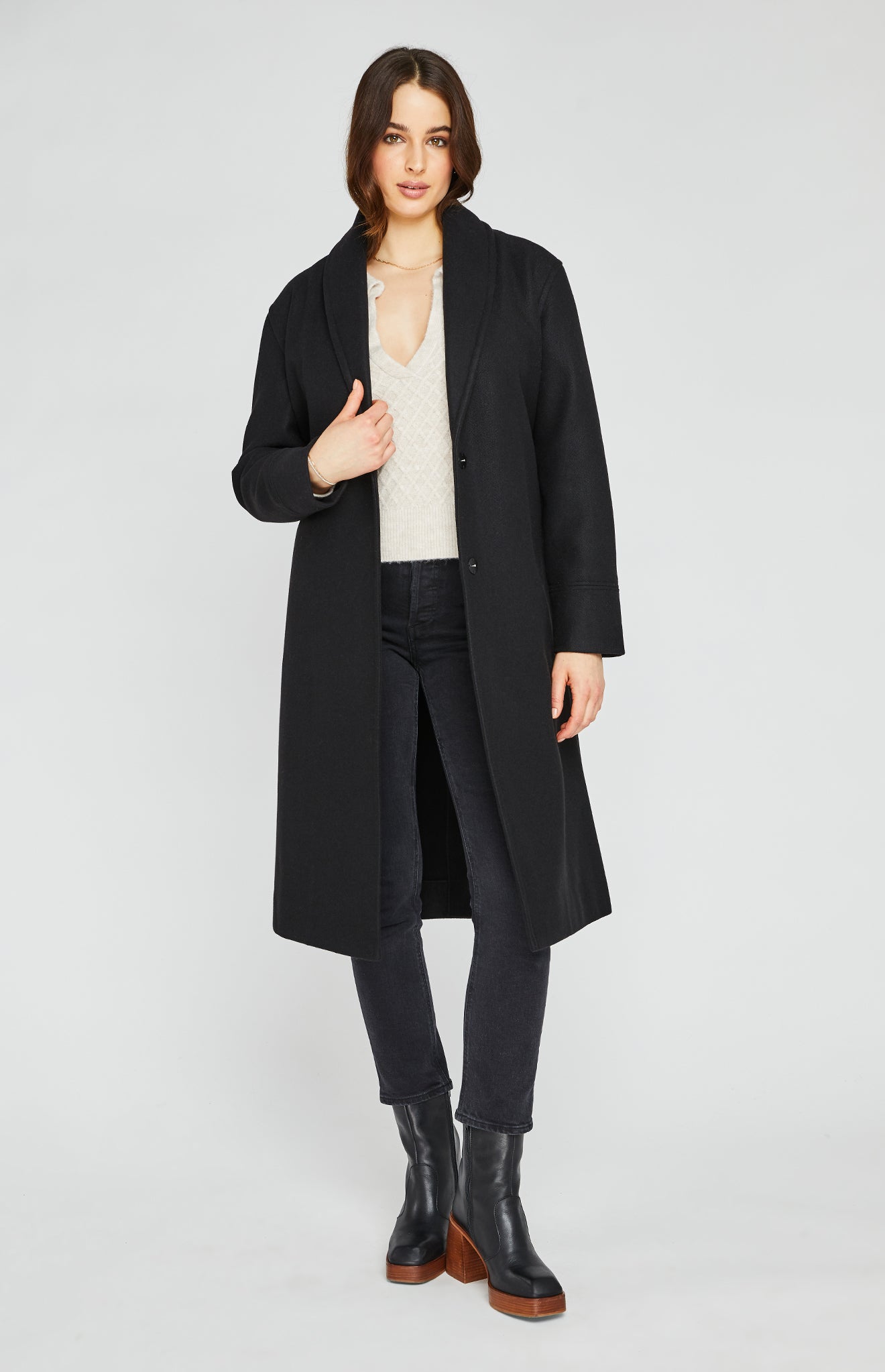 Bennet Coat|color:Black