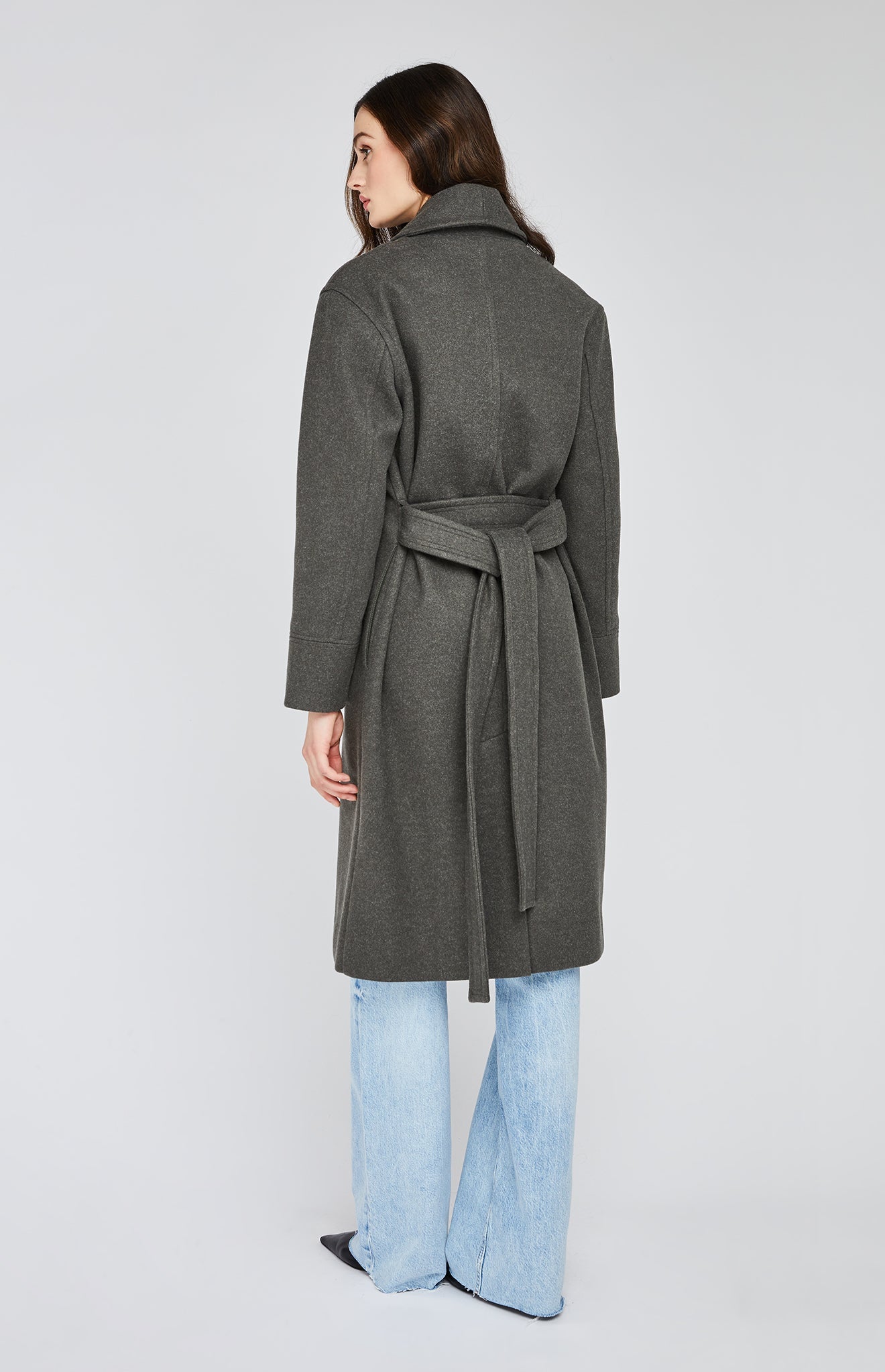 Bennet Coat|color:Heather Evergreen
