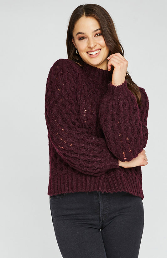 Saturn Pullover Sweater|color:Rum