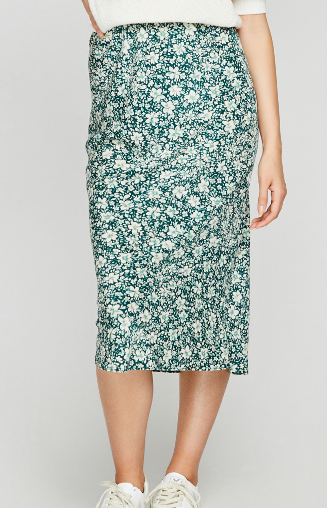 Florentine Skirt|color:Palm Ditsy