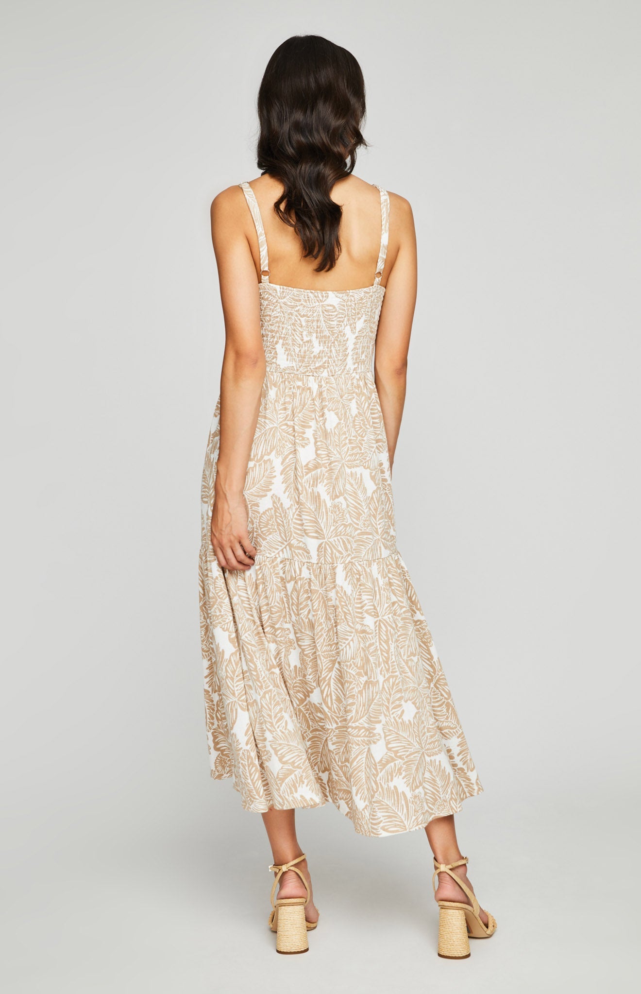 Florence Dress|color:Almond Tropic